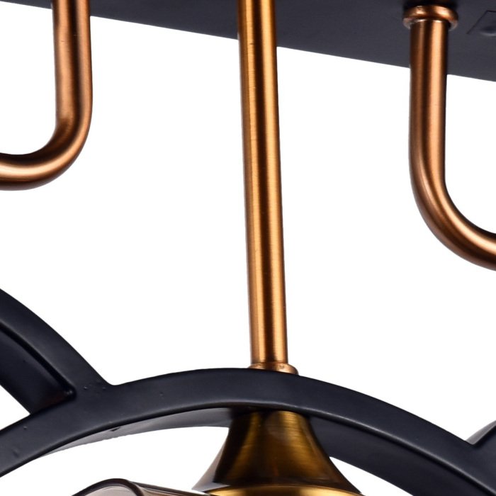 Потолочная люстра 72106-0.3-03 BK+GAB