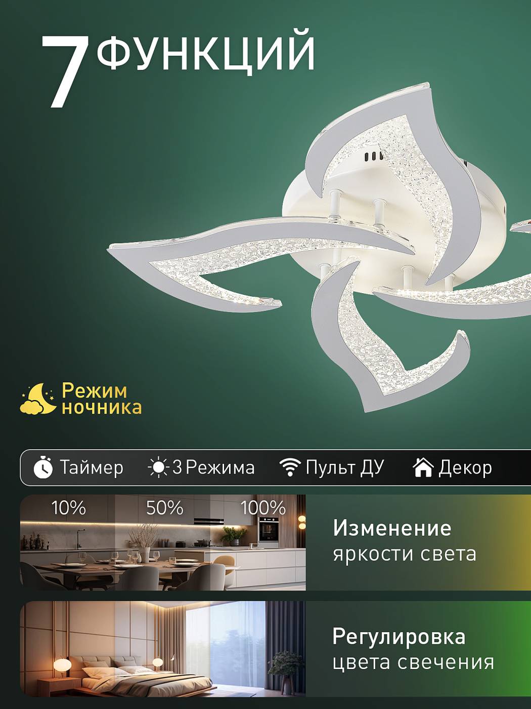 Потолочная люстра Natali Kovaltseva Led Lamps LED LAMPS 81463