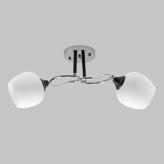 MD.3618-2-S-CH+BK Потолочная люстра IMEX MD.3618-2-S-CH+BK