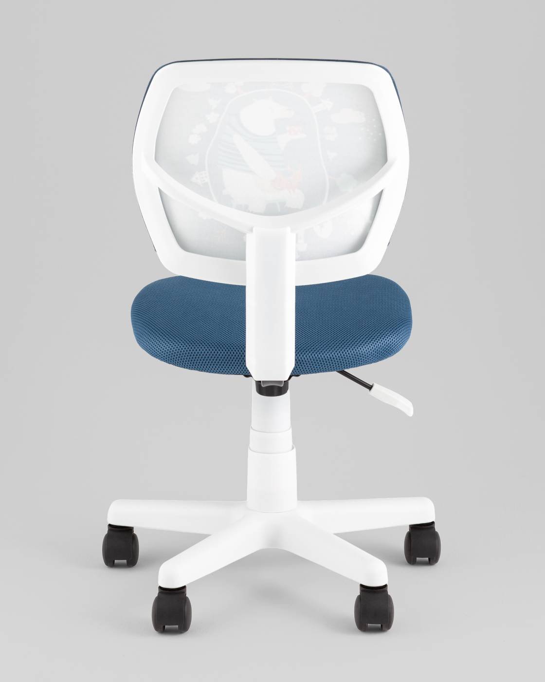 Офисное кресло Stool Group 5256D-W blue DW-112 Bear