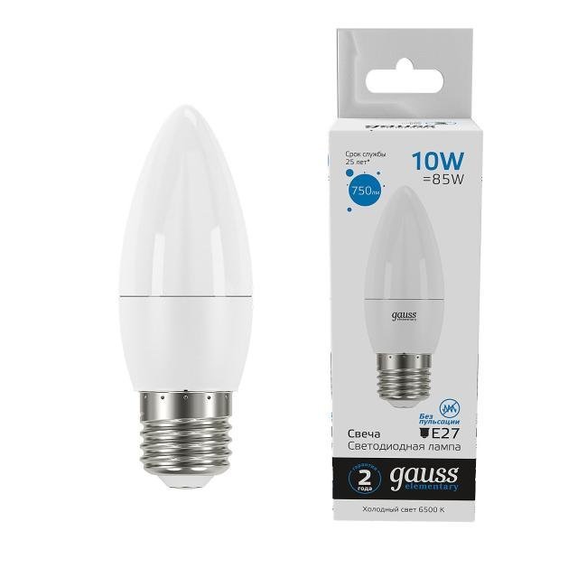 30230 Светодиодная лампа Gauss Elementary Свеча 30230