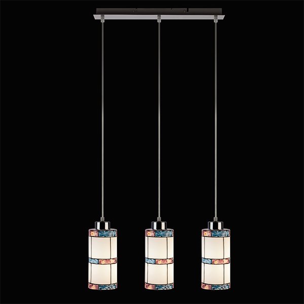 Светильник подвесной Eurosvet Тиффани 50043/3 хром