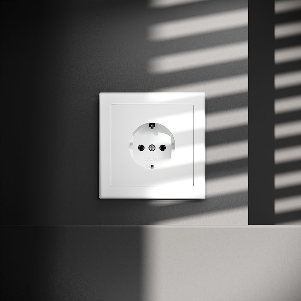VLS040102 Розетка Voltum S70 VLS040102