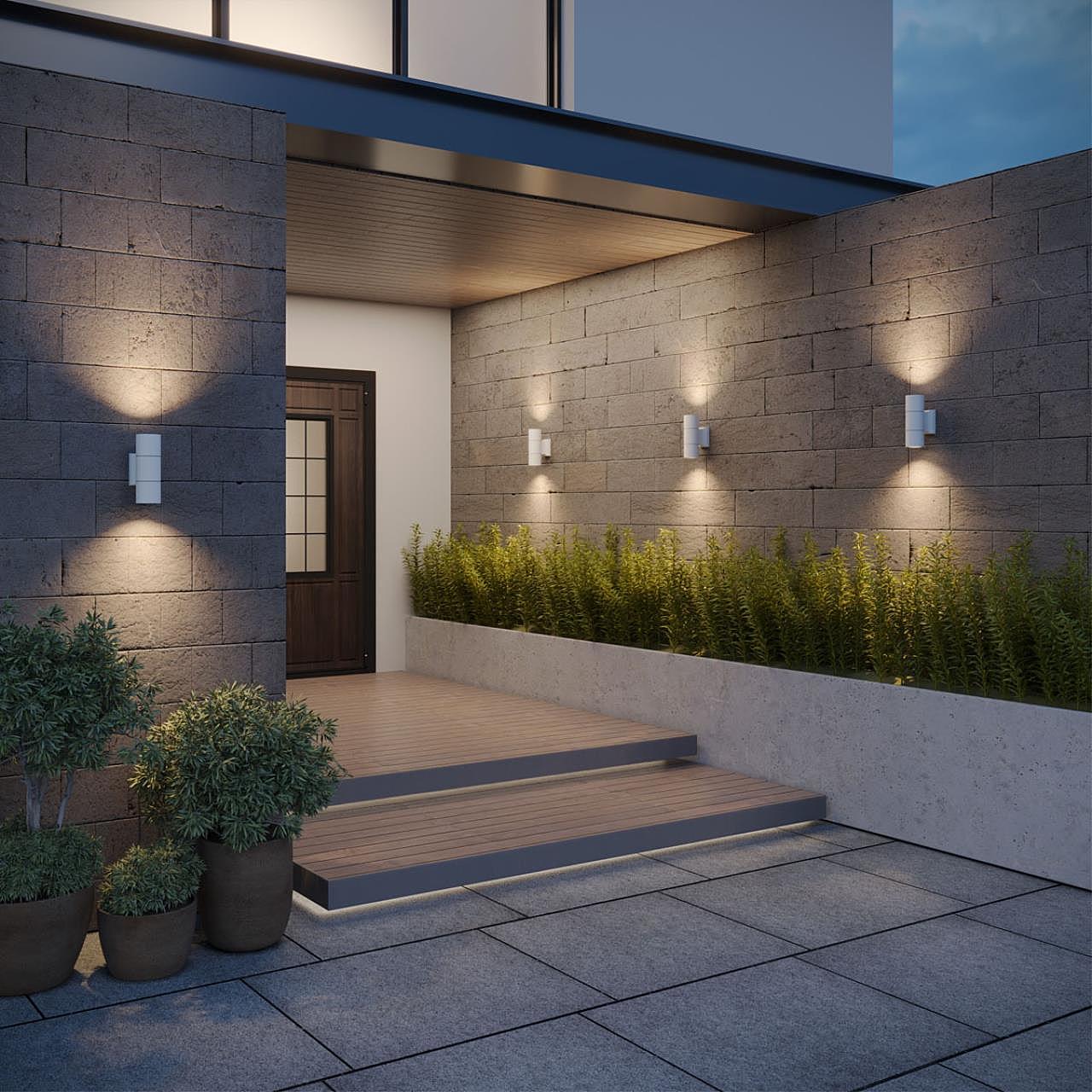 370987 Уличный настенный светильник Novotech Landscape 370987