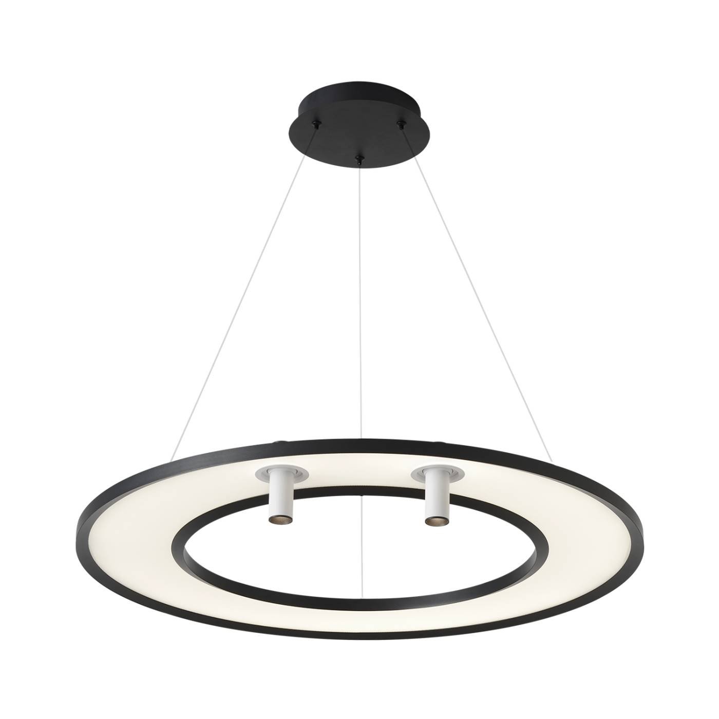 CONTOUR SP50W LED BLACK Подвесная люстра Crystal Lux Contour CONTOUR SP50W LED BLACK