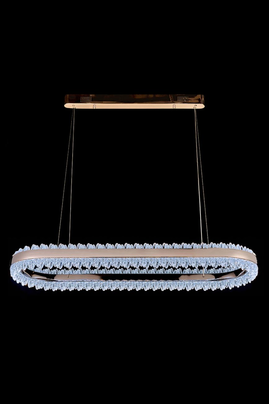 LE7720/1050L Black Chrome Подвесная люстра LEON Michel LE7720/1050L Black Chrome