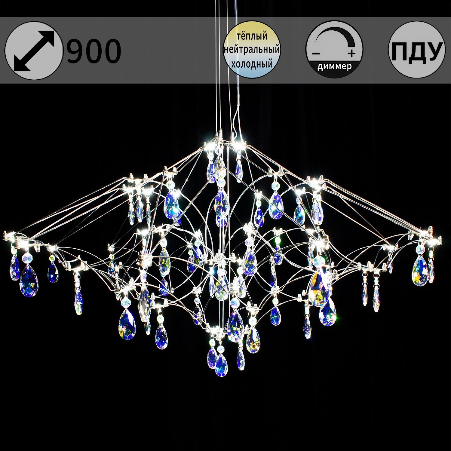 IL0606-900HX-57 Ether Подвесная люстра ILLUMICO IL0606-900HX-57 Ether