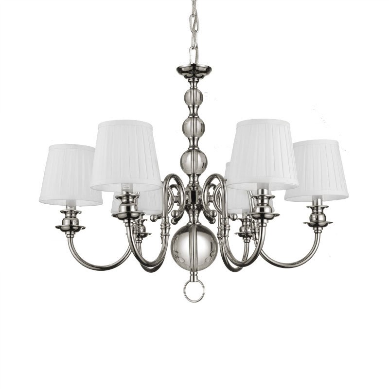 KM0837P-6 chrome Подвесная люстра Delight Collection KM0837 KM0837P-6 chrome