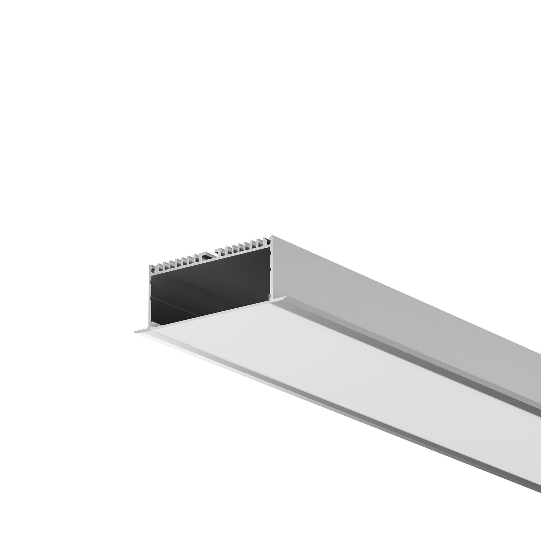 632007 Алюминиевый профиль встраиваемый ALM-8832-S-2M Maytoni Встраиваемый с накладным фланцем профиль 632007