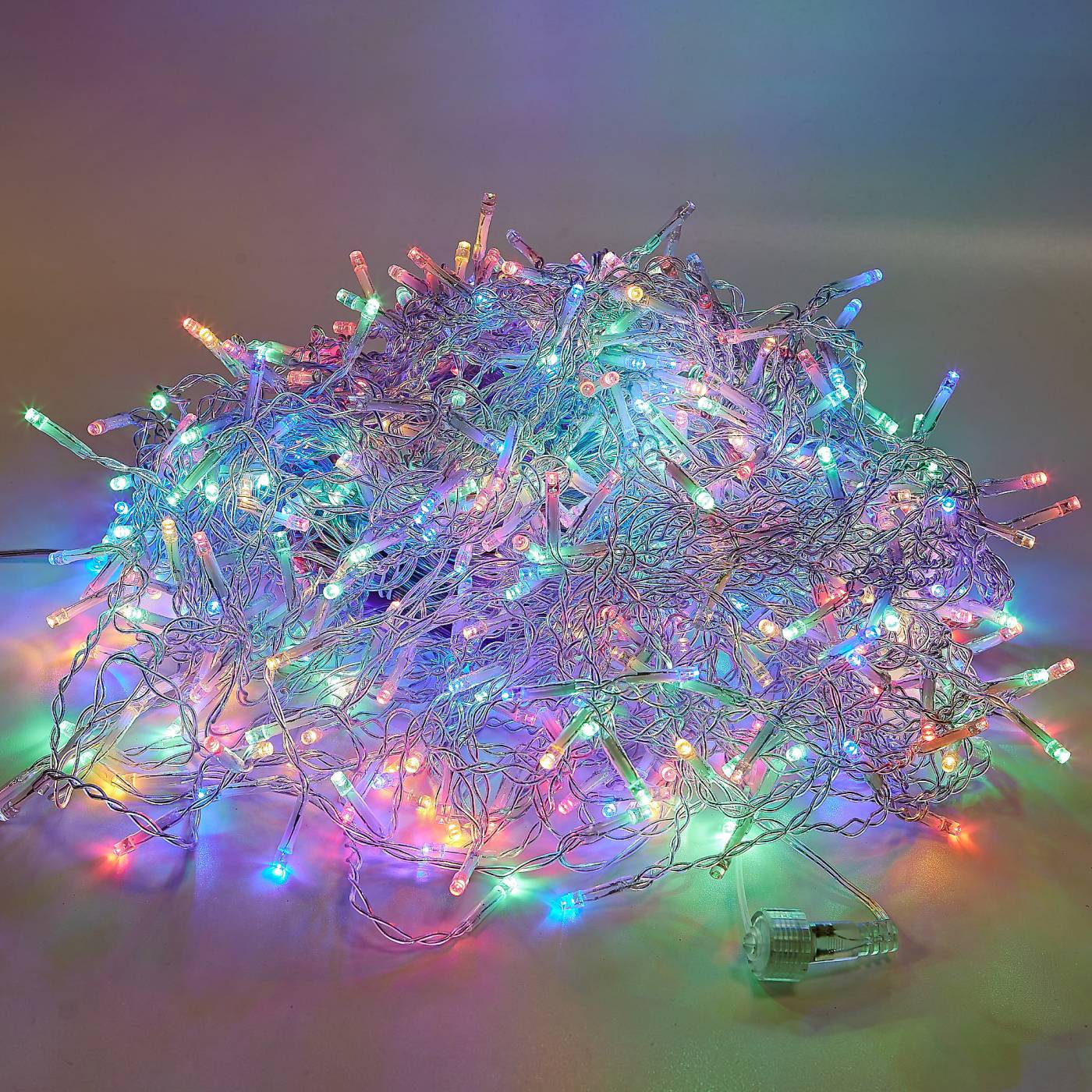 ULD-B10008-480/TTK MULTI IP44 Бахрома светодиодная с эффектом мерцания, 10м Uniel ULD-B10008-480/TTK MULTI IP44