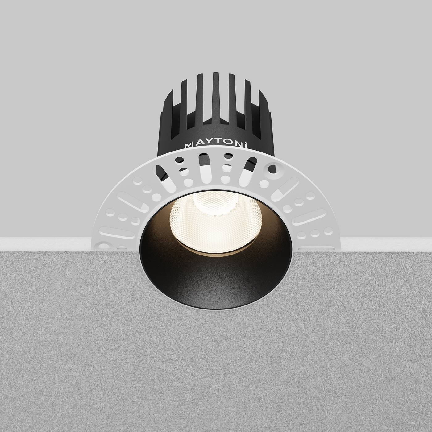 DL121-15W-4K-TRS-B Встраиваемый светильник Maytoni Dip DL121-15W-4K-TRS-B