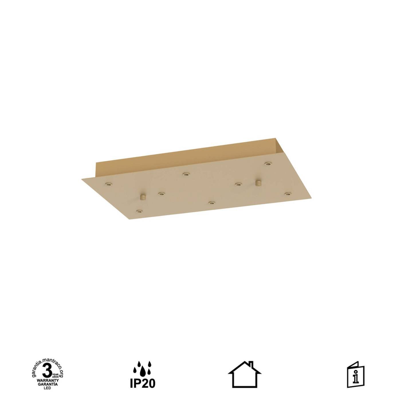 9388 9388 Основание потолочное 8L MODULAR LIGHT FLORONES