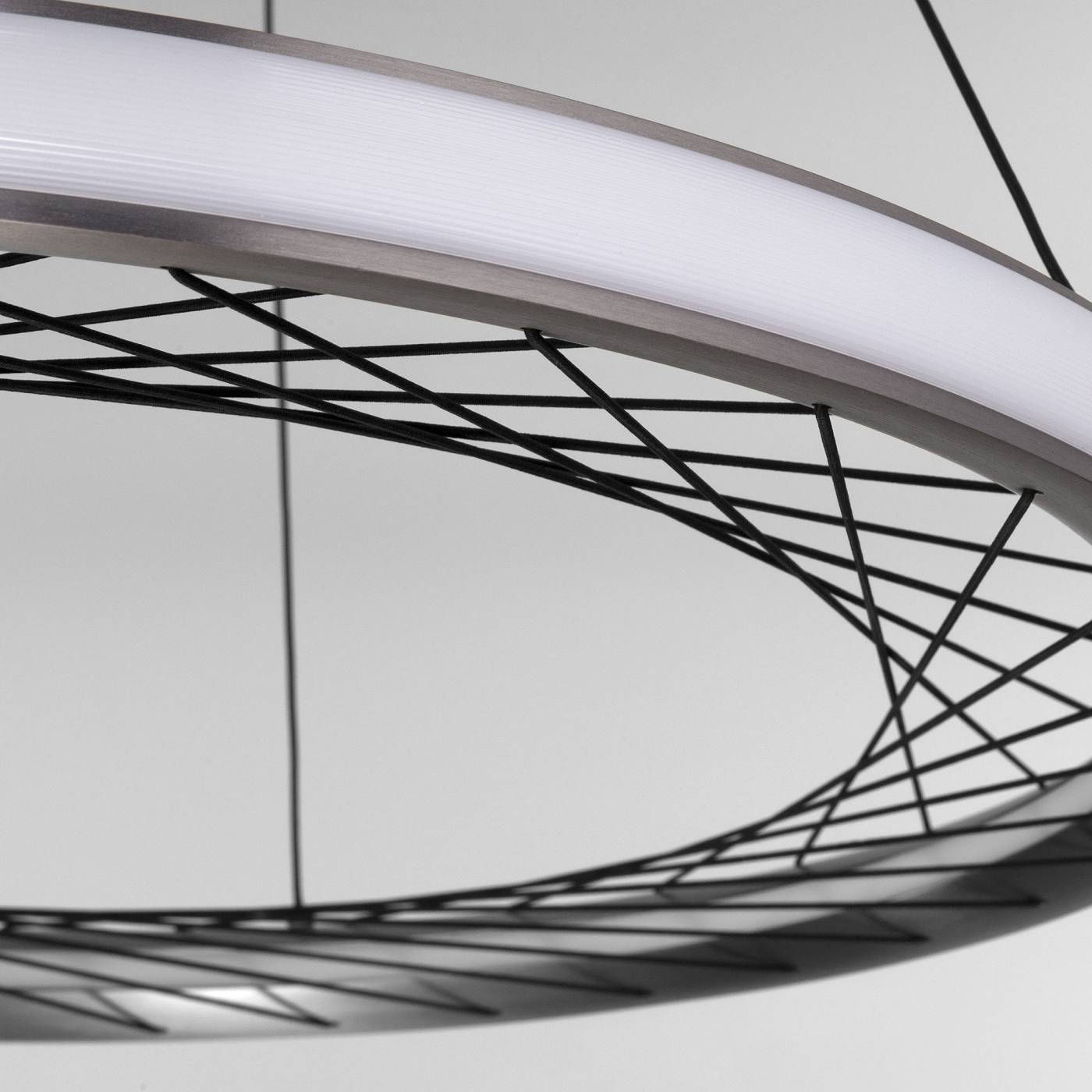 Подвесная люстра Eurosvet Parafe 40024/1 LED серый