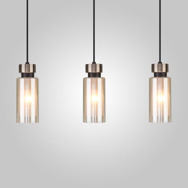 50115/3 черный Светильник подвесной Eurosvet Amado 50115/3 черный