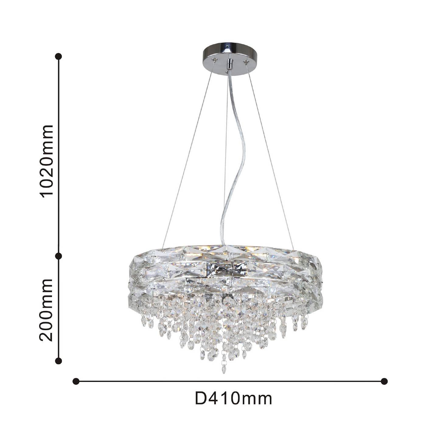 4250-6P Подвесная люстра F-Promo Icicle 4250-6P