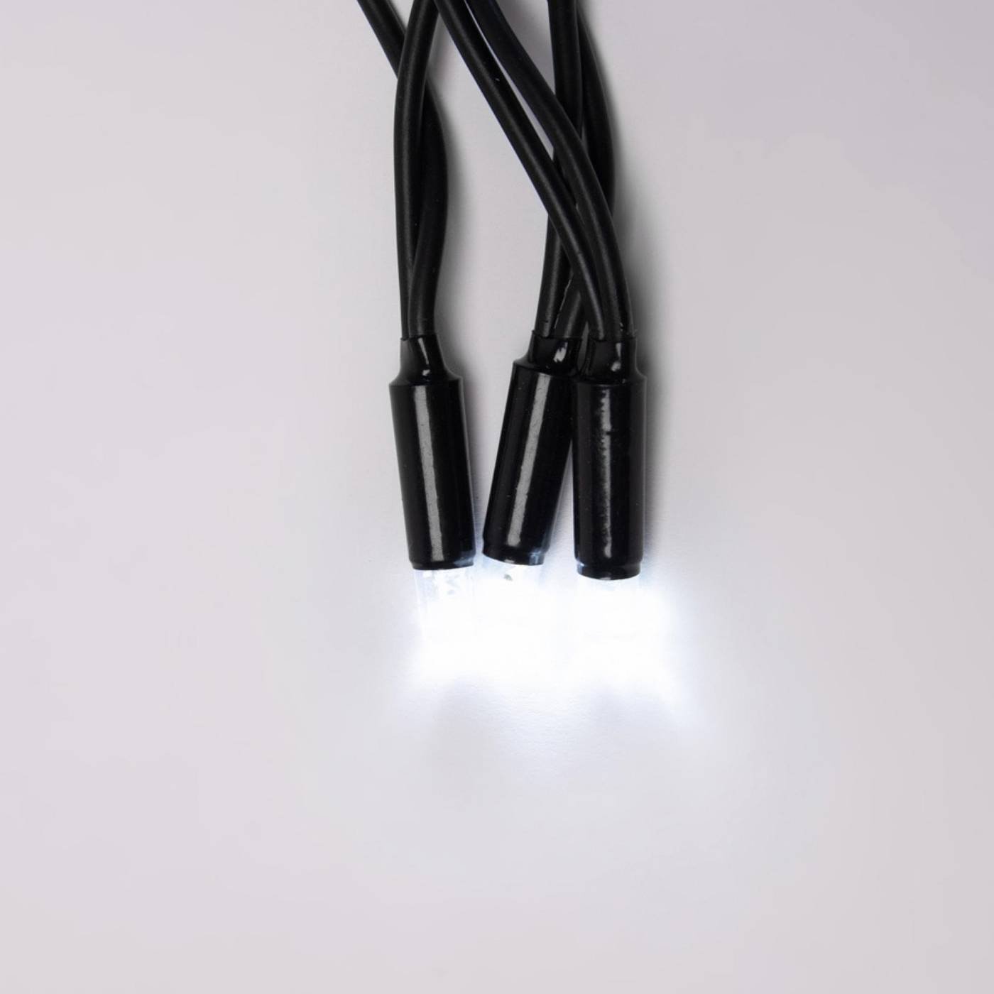 Занавес светодиодный с эффектом мерцания, 3х2м Uniel ULD-C3020-384/TBK WHITE IP67