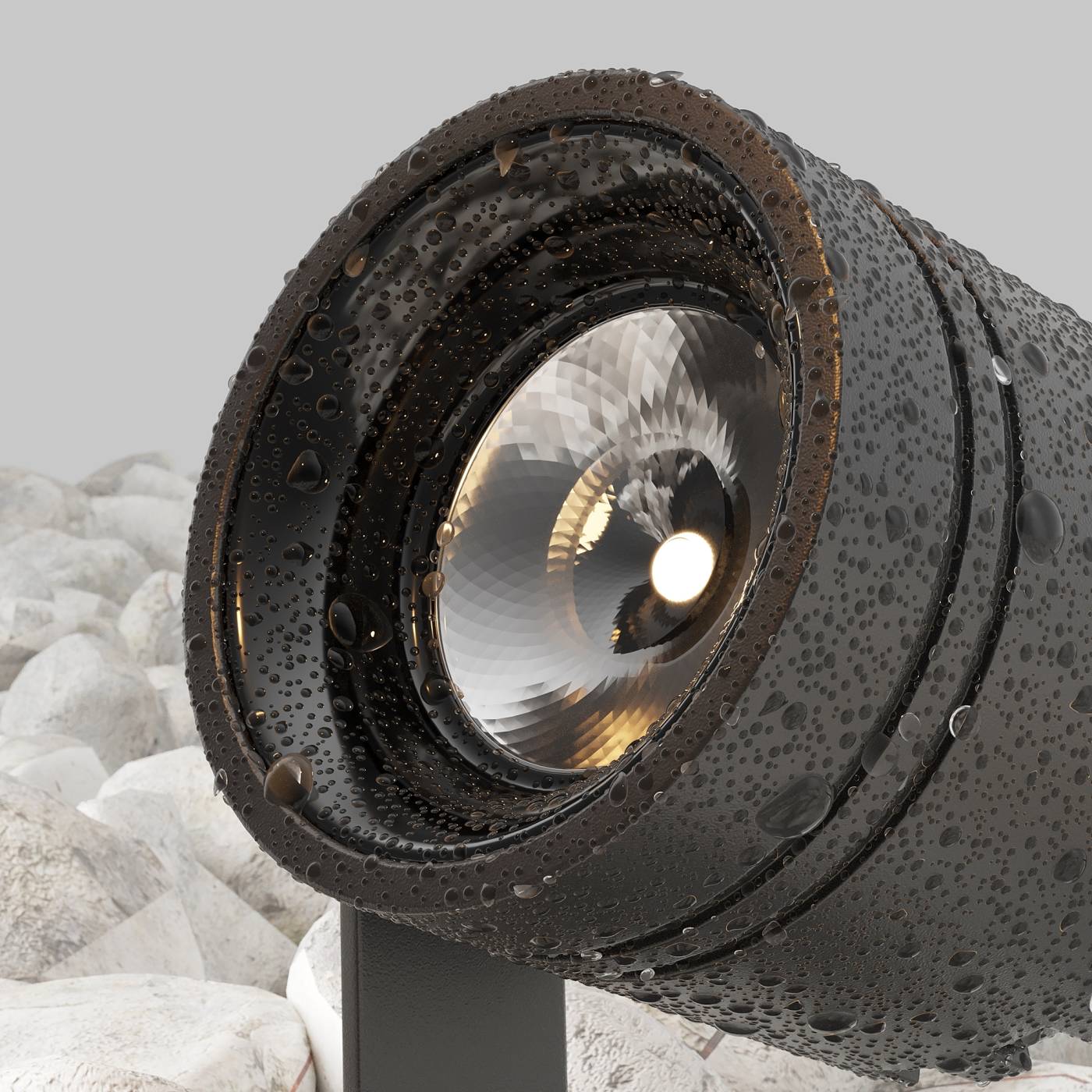 O493FL-L3GF3K Грунтовый светильник Maytoni Clyde O493FL-L3GF3K