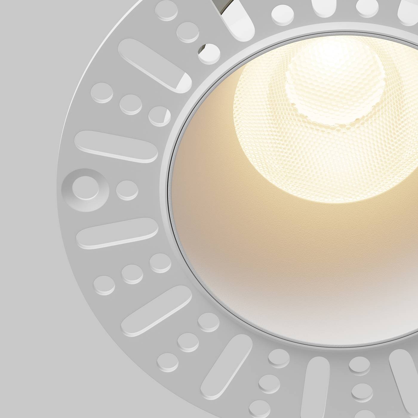 DL122-15W-3K-TRS-W Встраиваемый светильник Maytoni Dip DL122-15W-3K-TRS-W