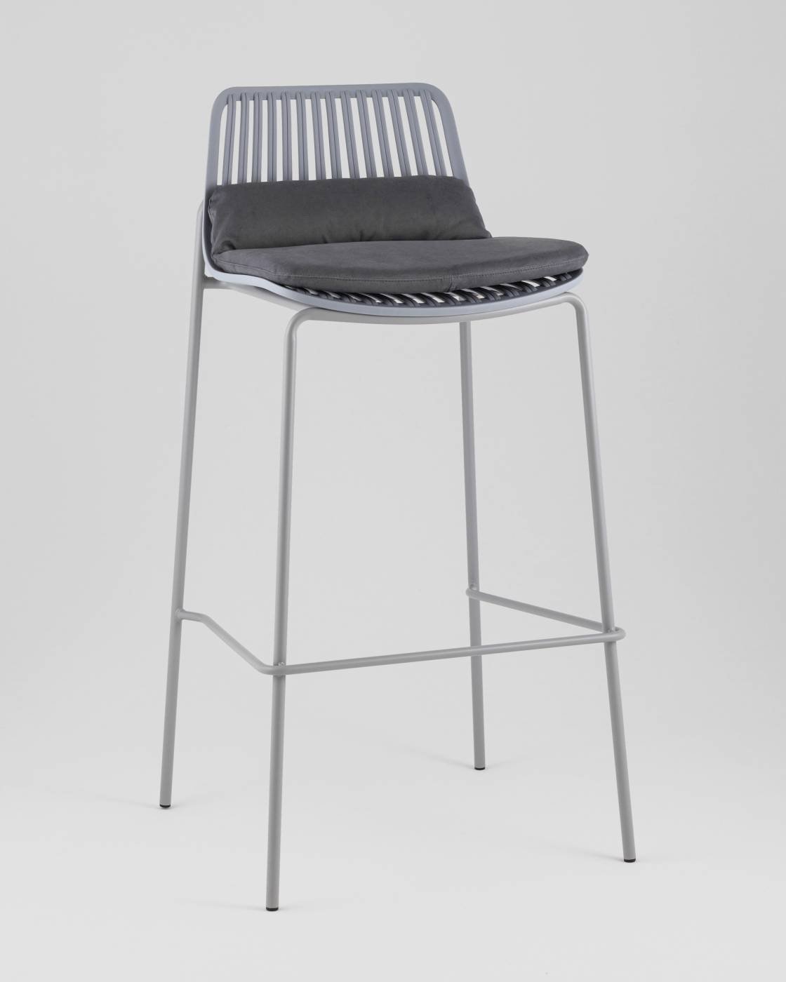 D-012H-75 grey Барный стул Stool Group Louran D-012H-75 grey