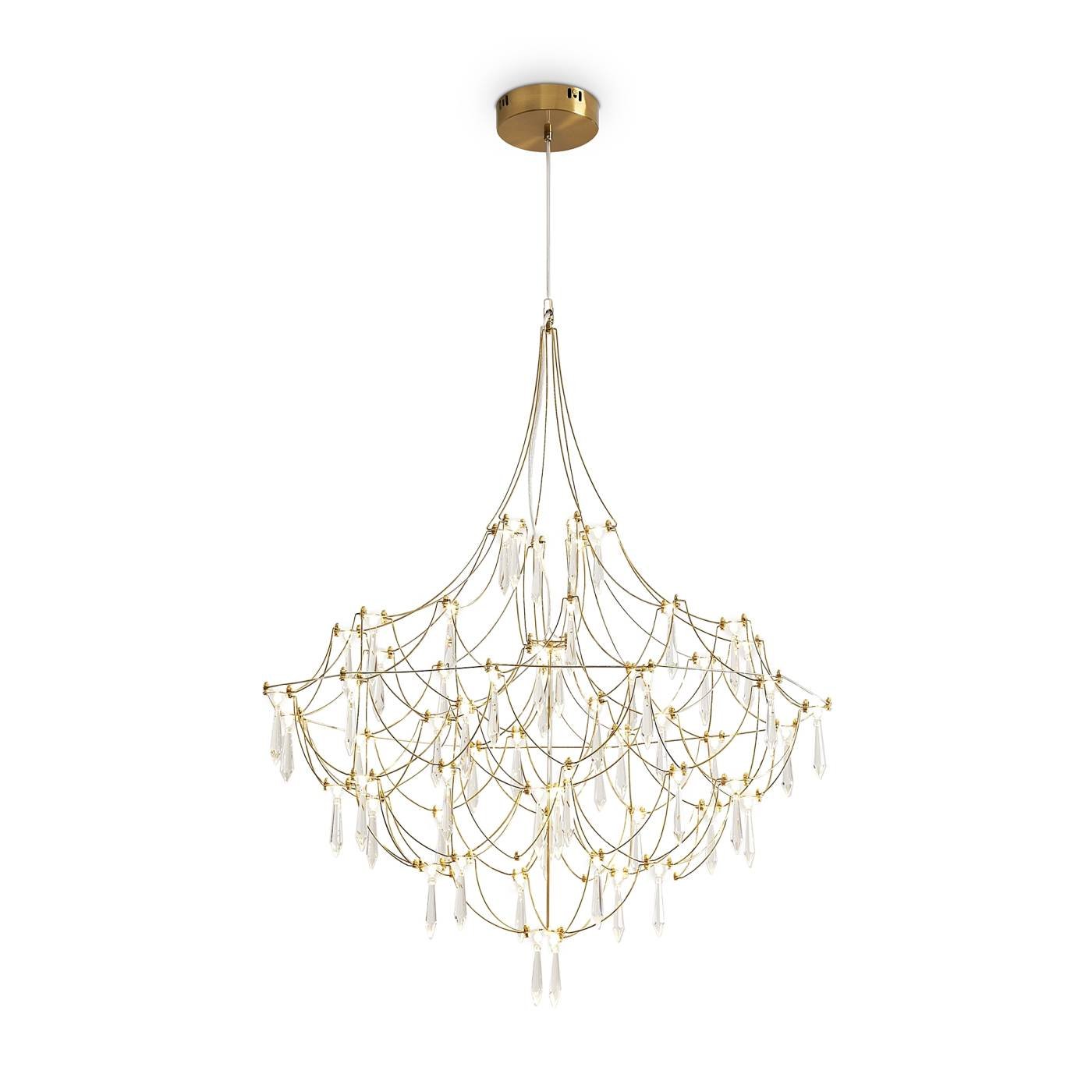 FR6138PL-L44BS Подвесная люстра Freya Amela FR6138PL-L44BS