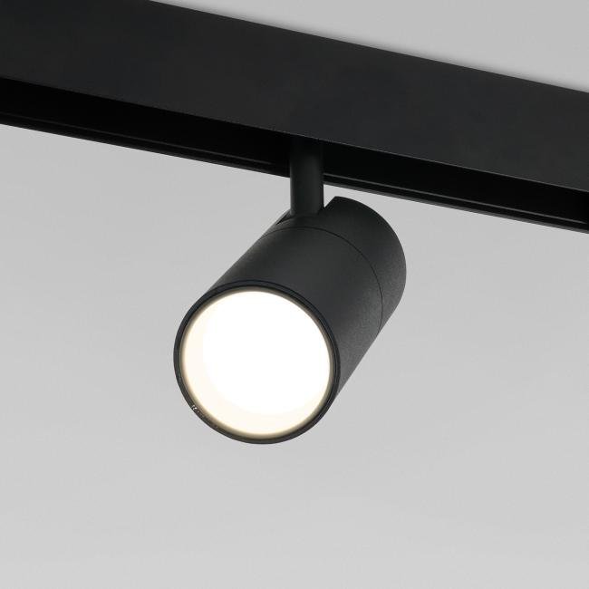 Slim Magnetic R02 Трековый светильник 12W 4200K (черный) 85012/01 Магнитный трековый светильник Elektrostandard Slim Magnetic Slim Magnetic R02 Трековый светильник 12W 4200K (черный) 85012/01