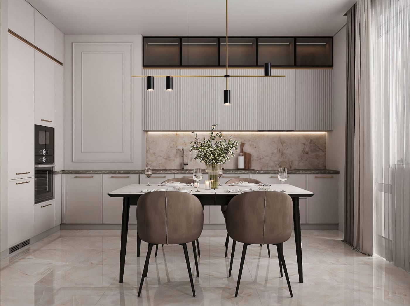 Светильник подвесной Freya Enzo FR5201PL-04B