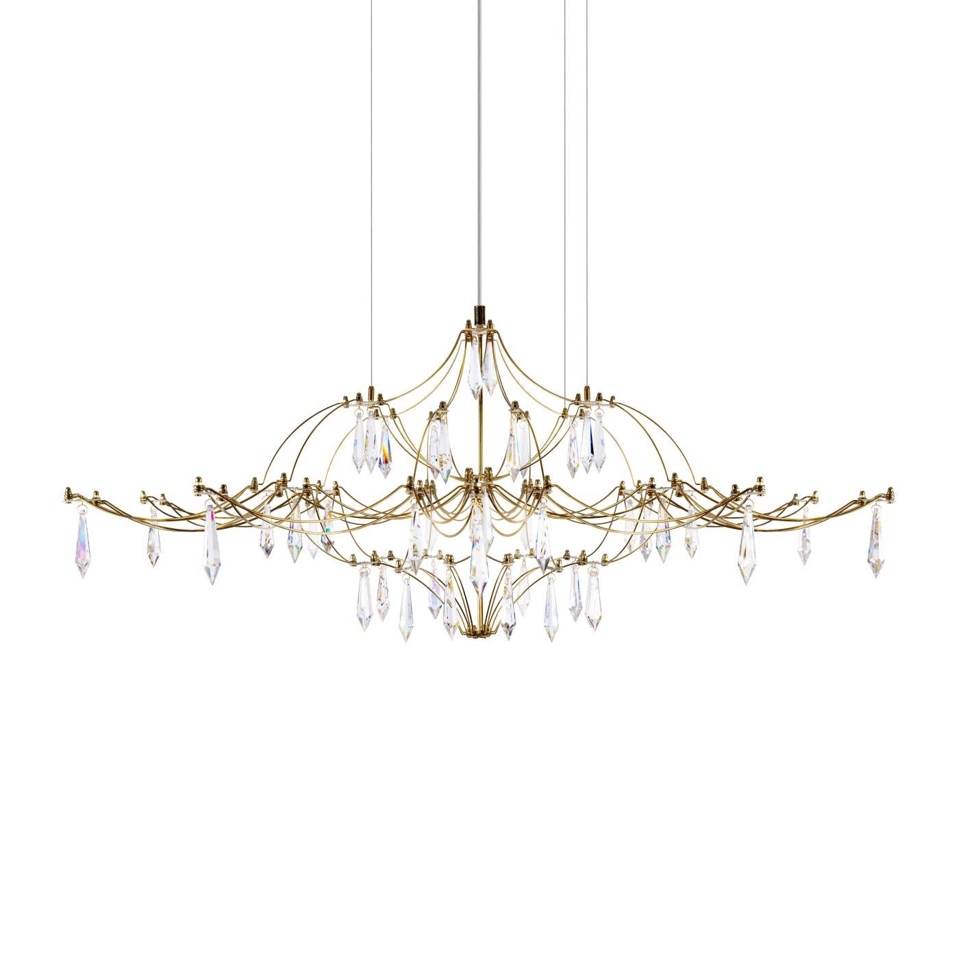 Подвесная люстра Mira Loft It 10587/1000 Gold Asfour