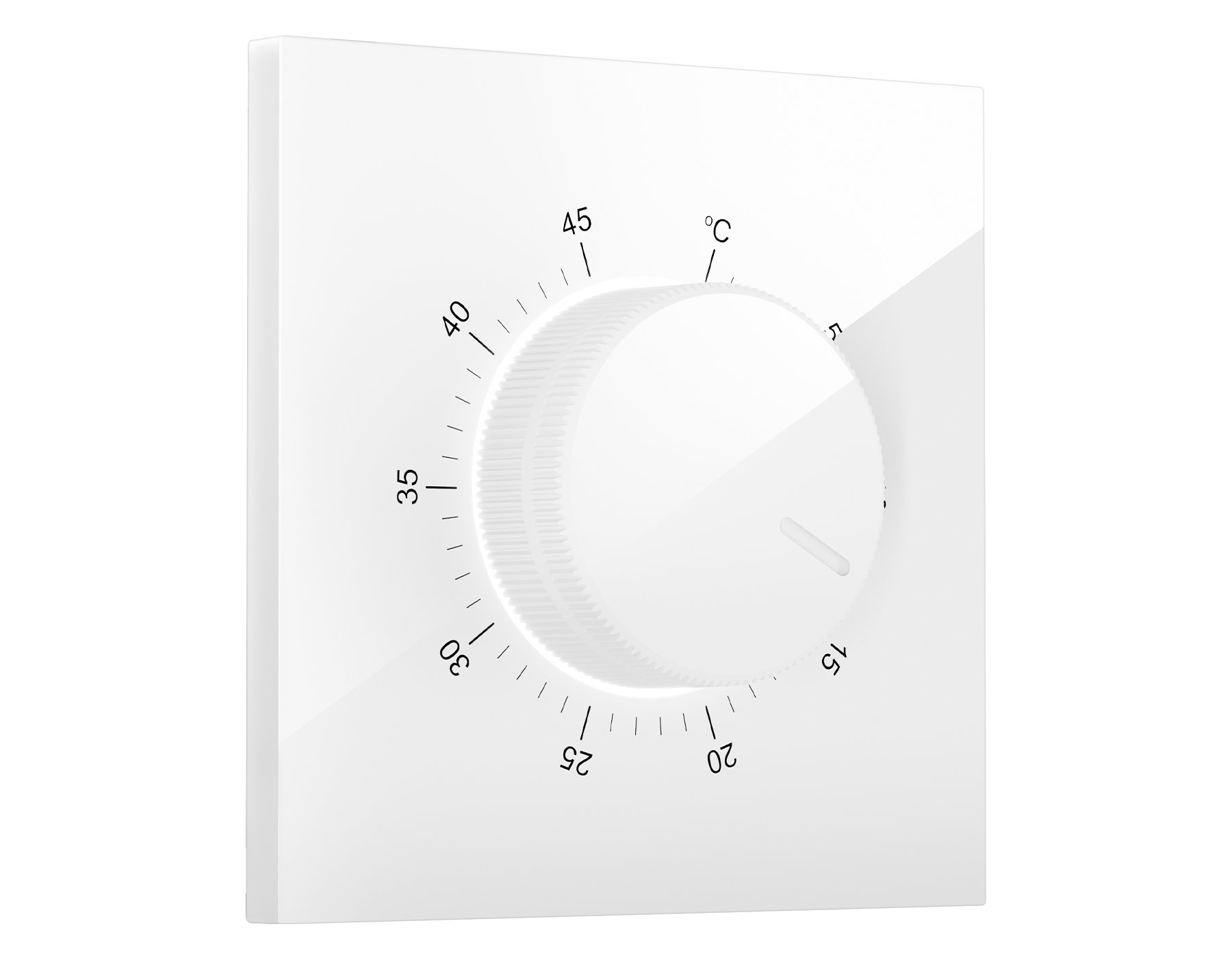 SP1057 SP1057 Лицевая панель SIGMA (Белый глянец) для терморегулятора теплого пола QUANT PRO