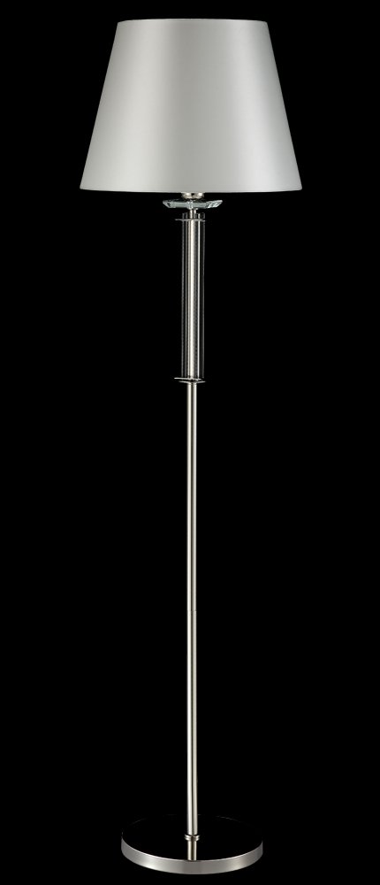NICOLAS PT1 NICKEL/WHITE Торшер Crystal Lux Nicolas NICOLAS PT1 NICKEL/WHITE