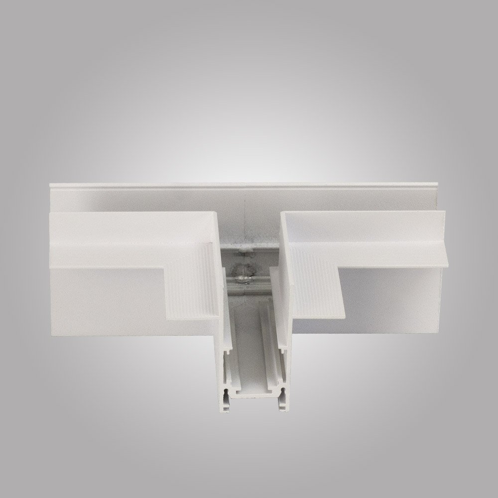 Коннектор для шинопровода AM Group MAGNET AM402 LL-20С90° Т-образный WH