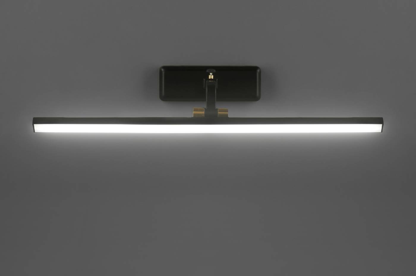 Подсветка зеркал и полок Lumina Deco LDW 6019-570 BK+GD
