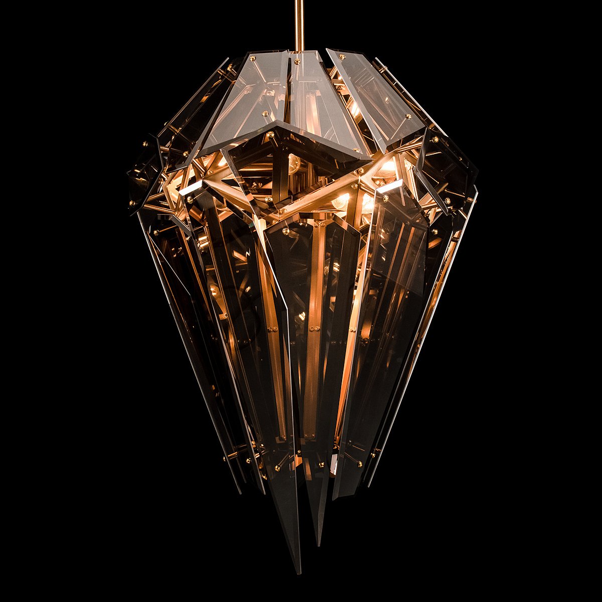 Подвесная люстра Loft It Shard 10432 Smoke