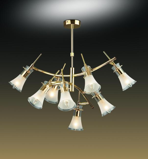 1298/8 Потолочная люстра Odeon Light Zamia 1298/8