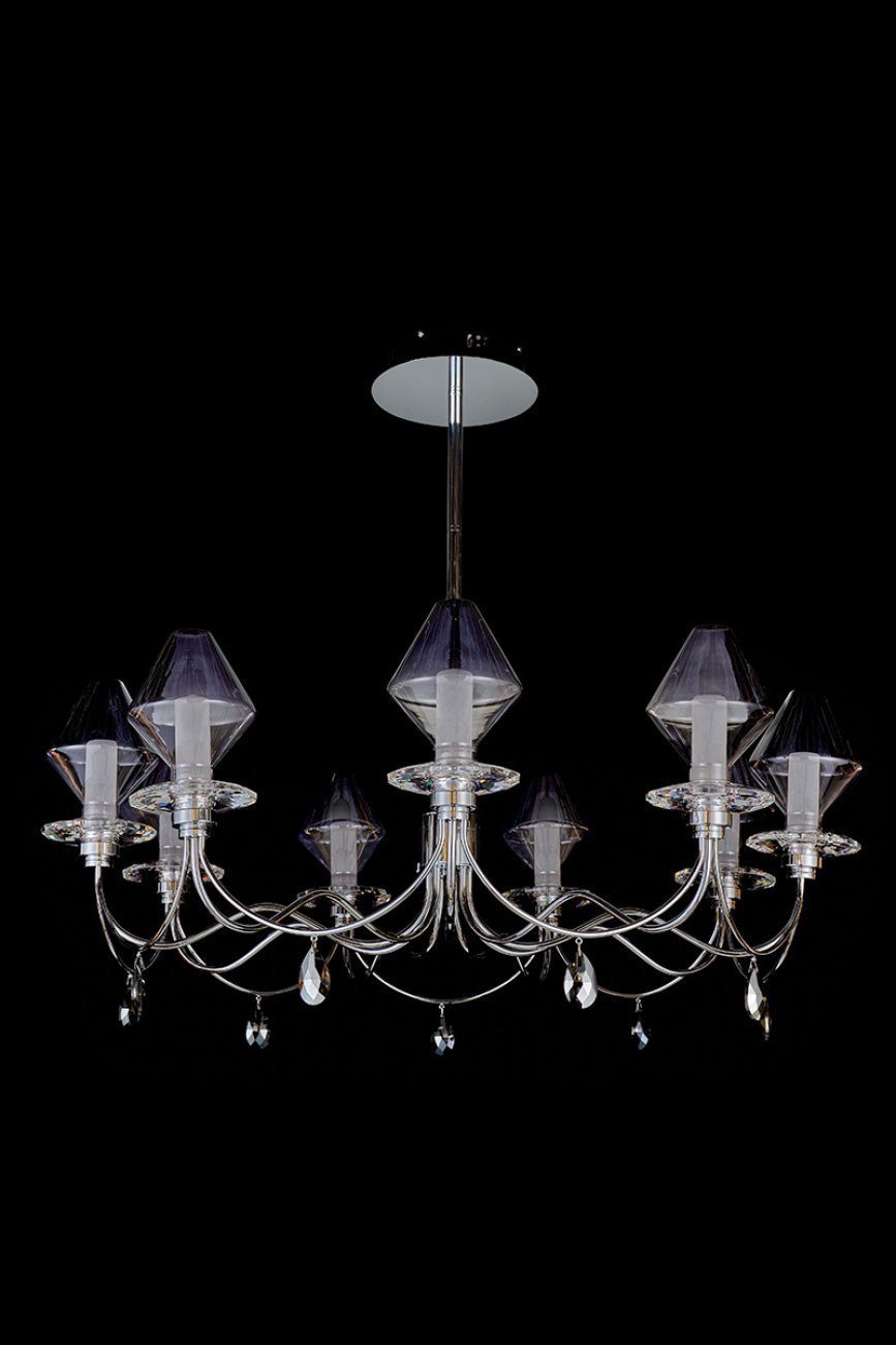 LE7721/9 Chrome Потолочная люстра LEON Therese LE7721/9 Chrome