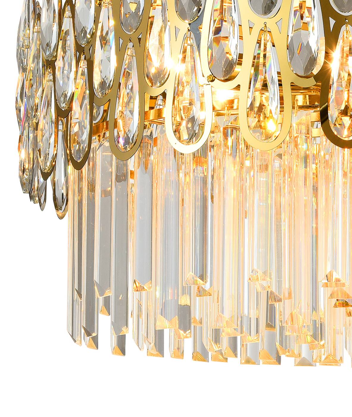 Подвесная люстра Natali Kovaltseva Navis NAVIS 76019/10C GOLD