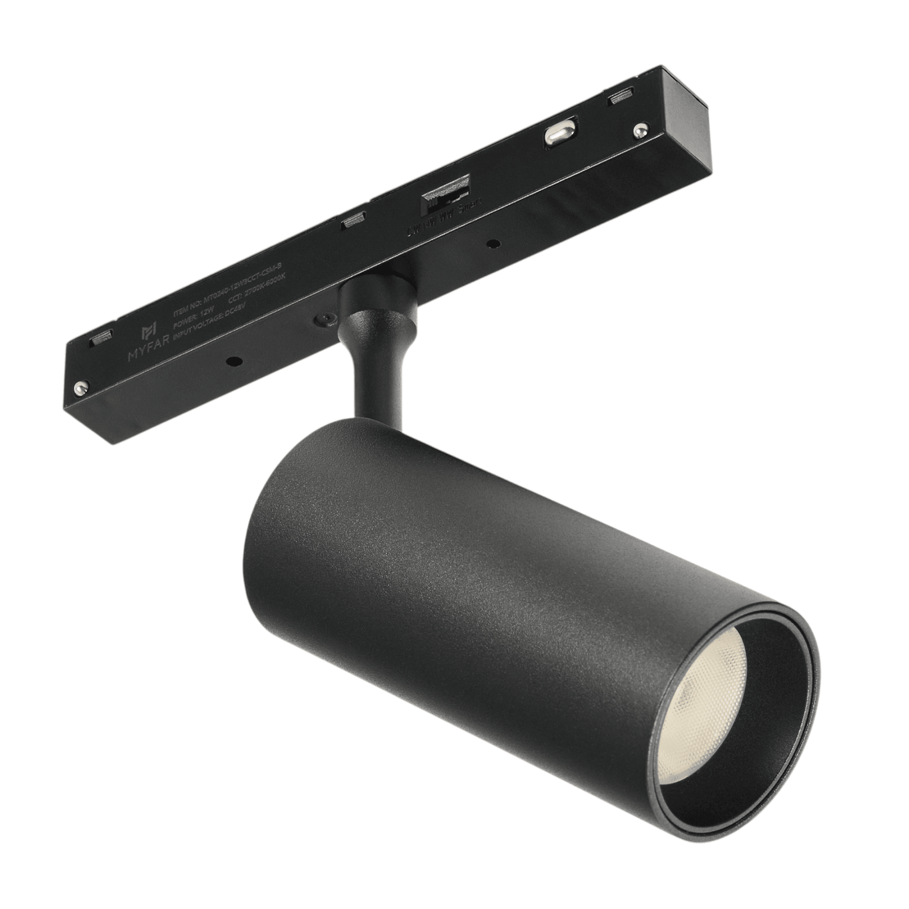 MT0240-12W3CCT-CSM-B Трековый светильник Рэй MyFar MT0240-12W3CCT-CSM-B