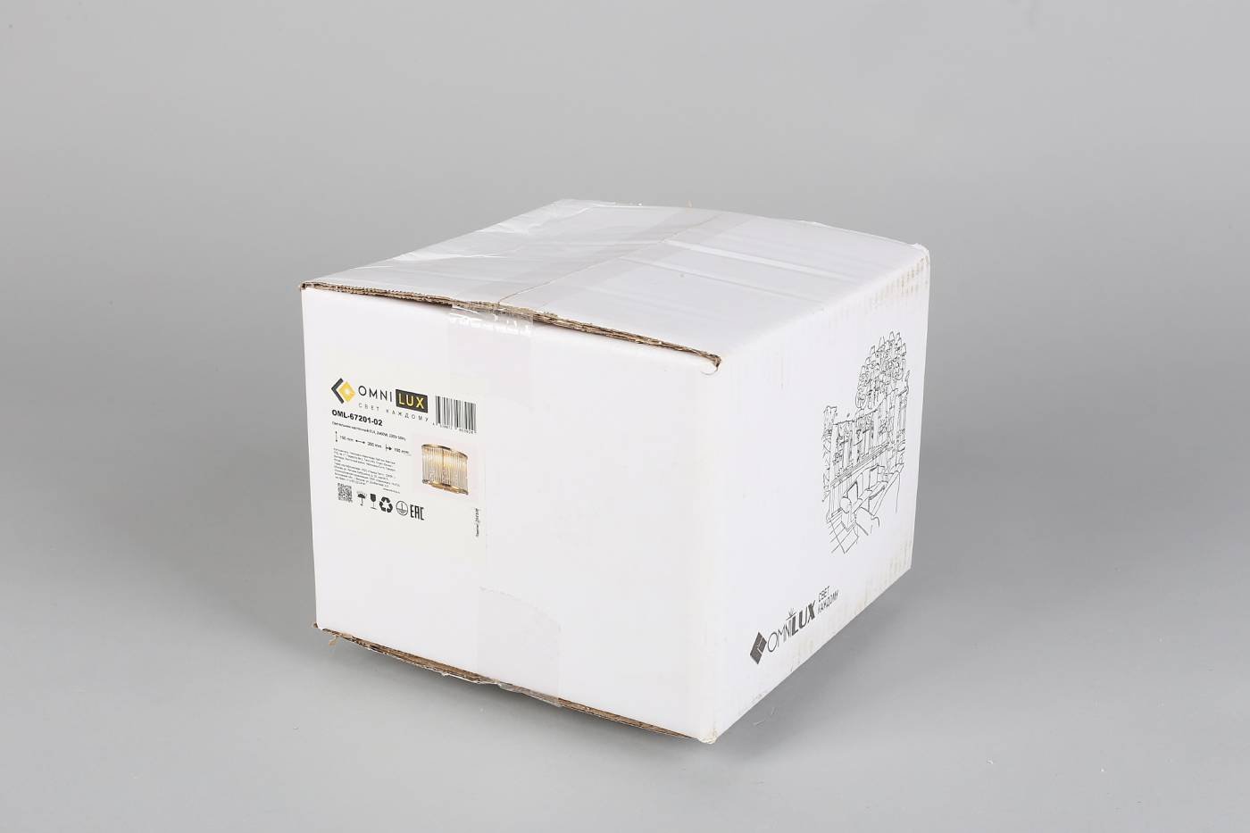 OML-67201-02 Настенное бра Omnilux Portofino OML-67201-02