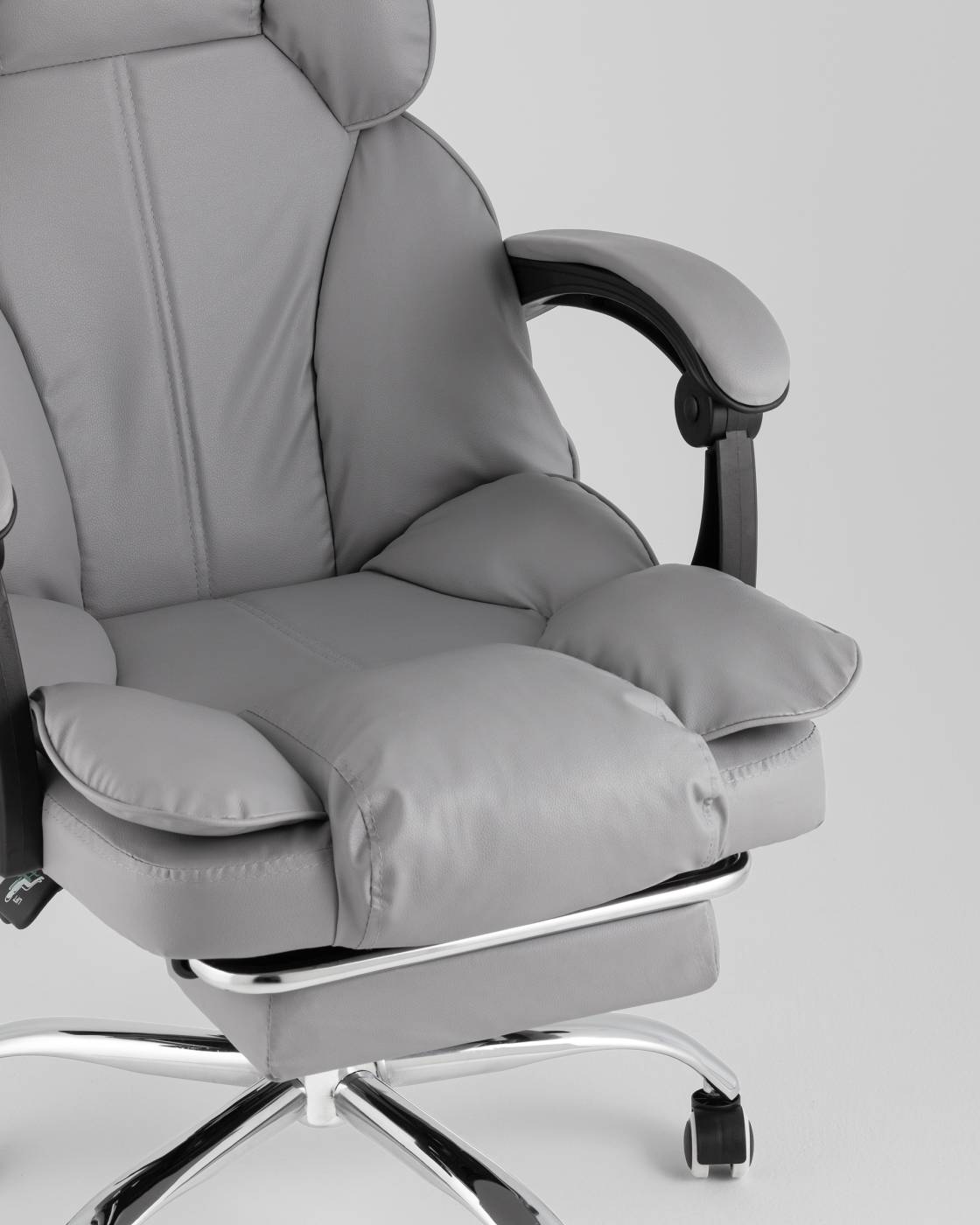 OUE-GC2501 grey Офисное кресло Stool Group OUE-GC2501 grey