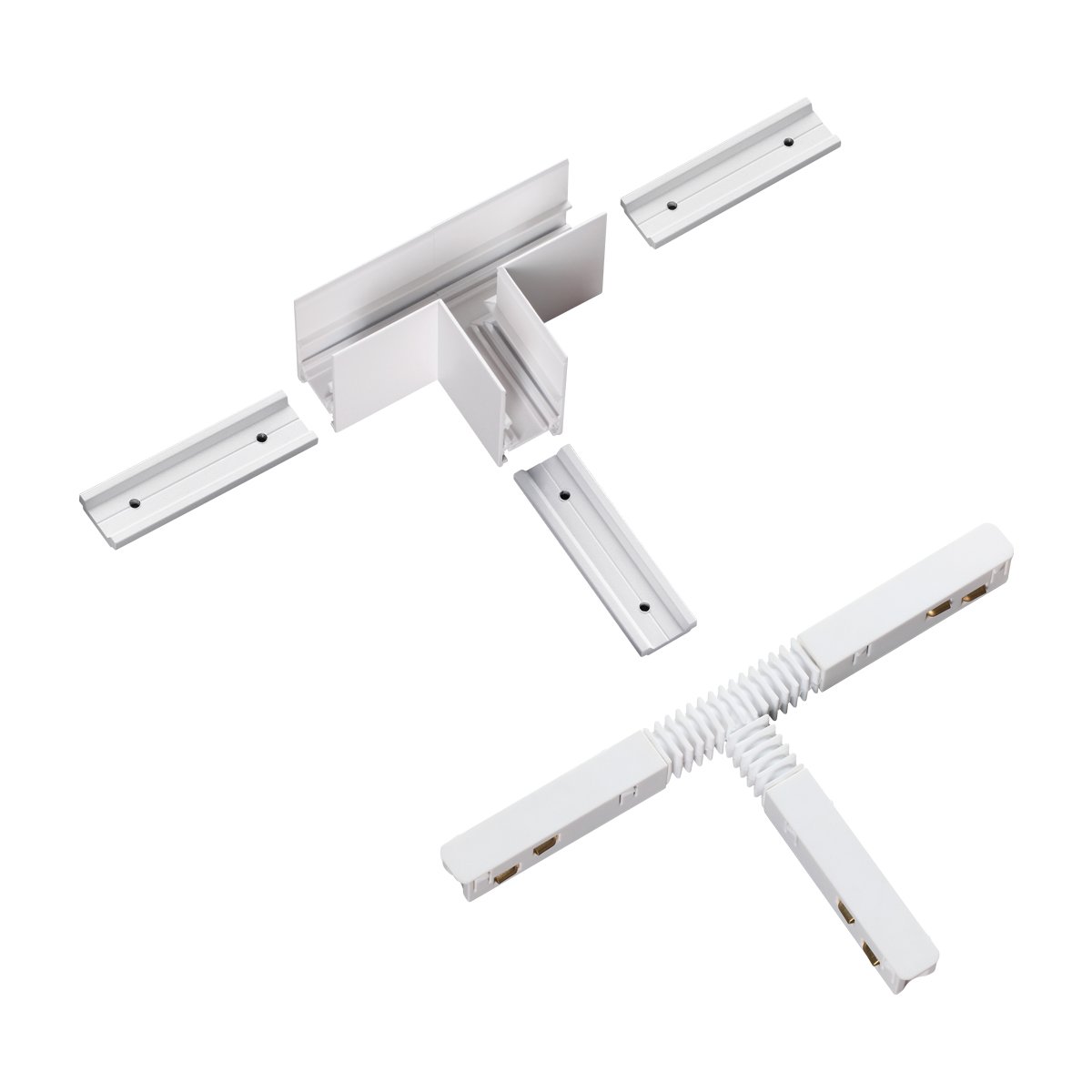 135125 Соединитель с токопроводом для шинопровода Т-образный Novotech Flum 135125