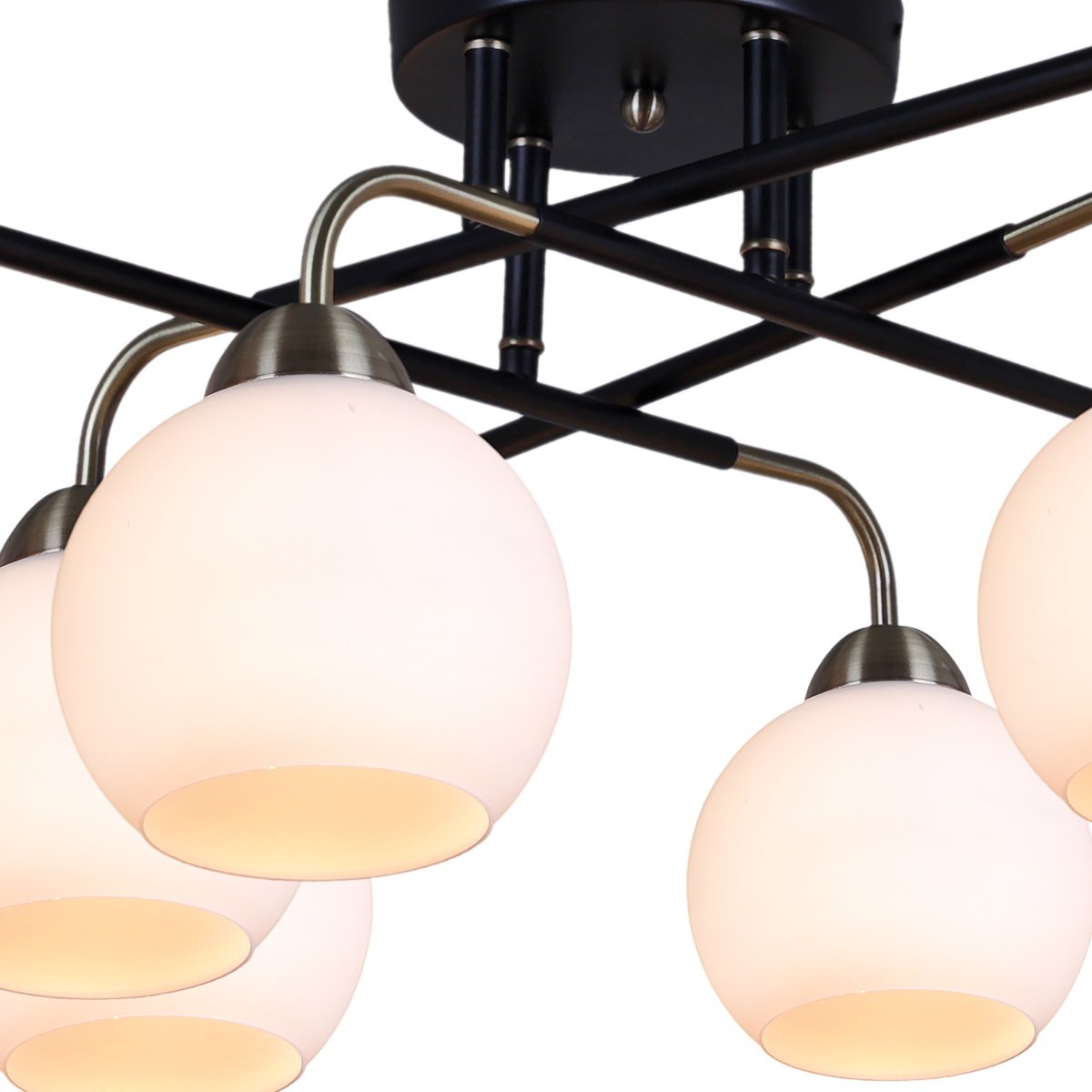 Потолочная люстра ILLUMICO IL0252-8CSQ-79 BK AB