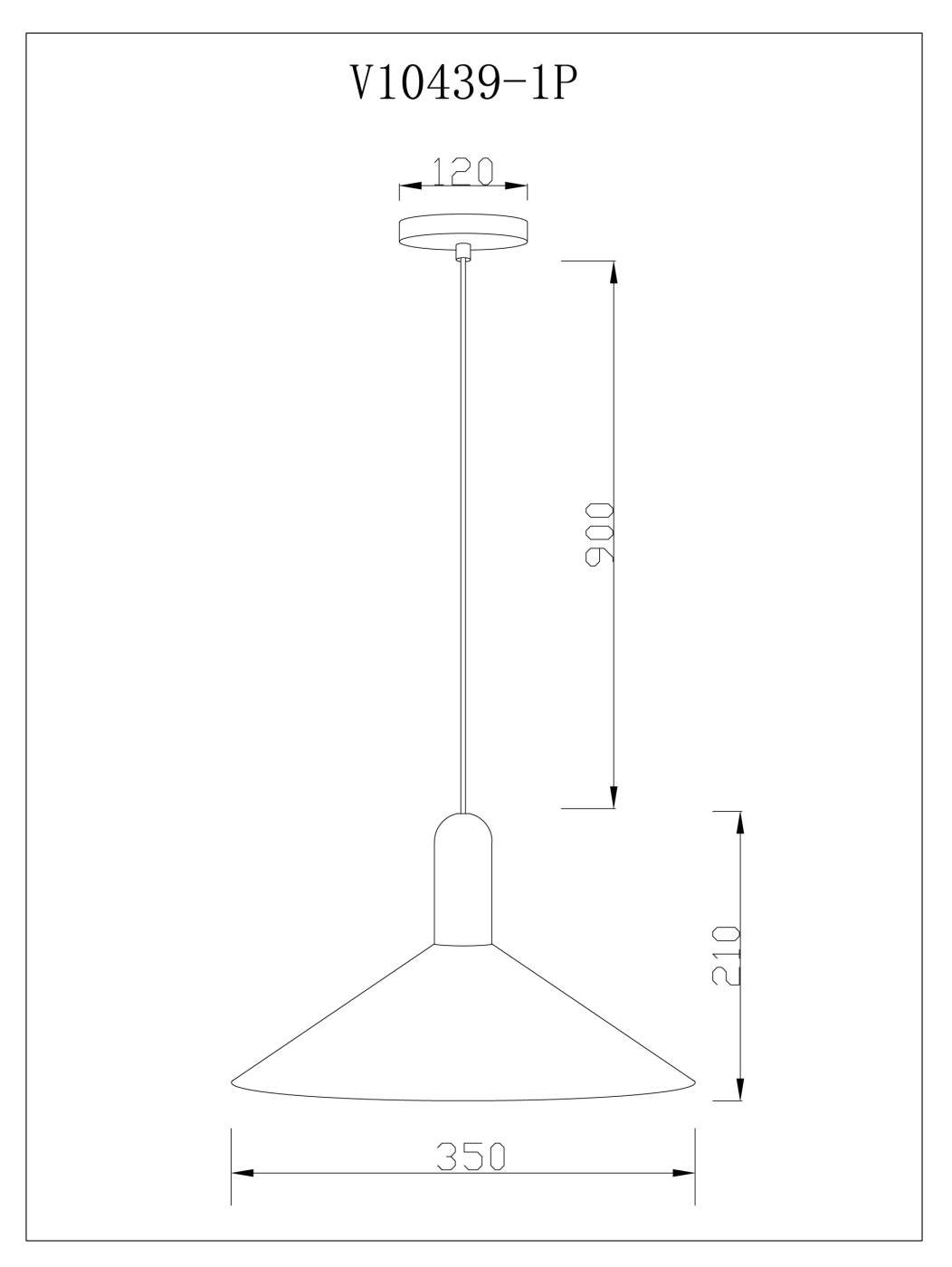 V11550-1P Светильник подвесной Moderli Forli V11550-1P
