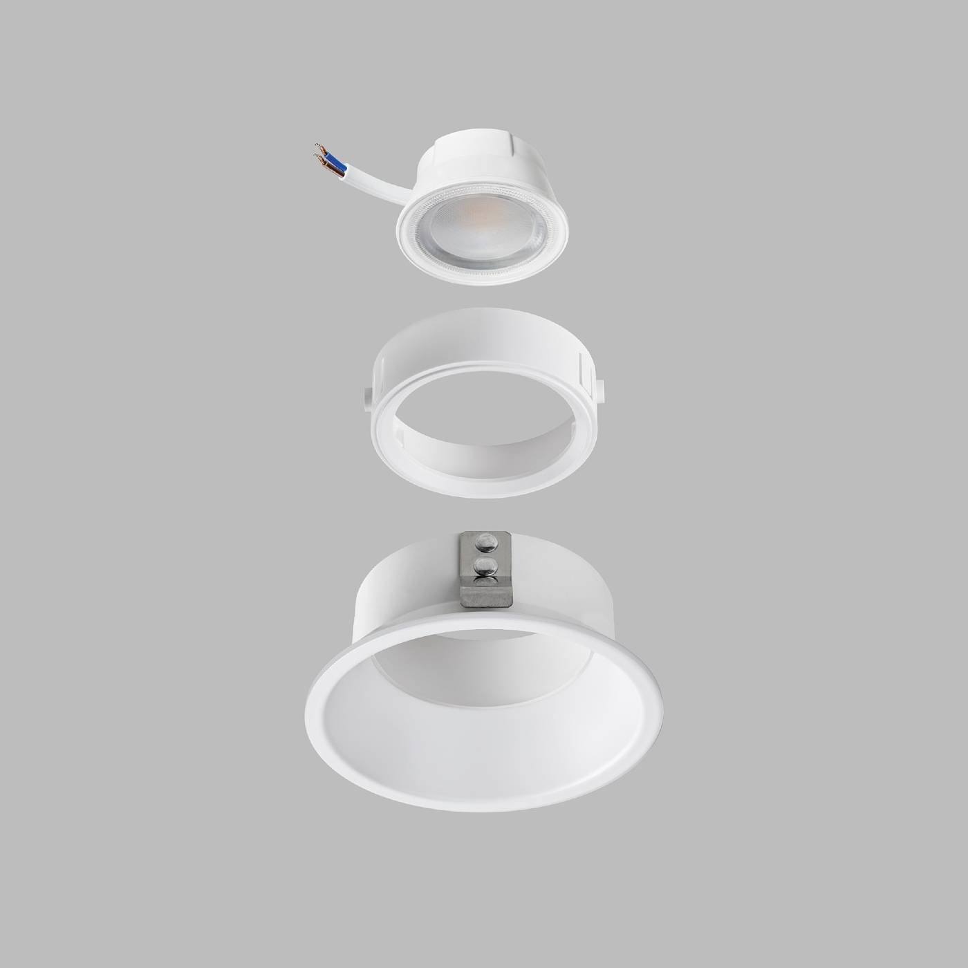 214006 Кольцо фиксации лампы/LED модуля д/21450х-21460х Lightstar Domino 214006