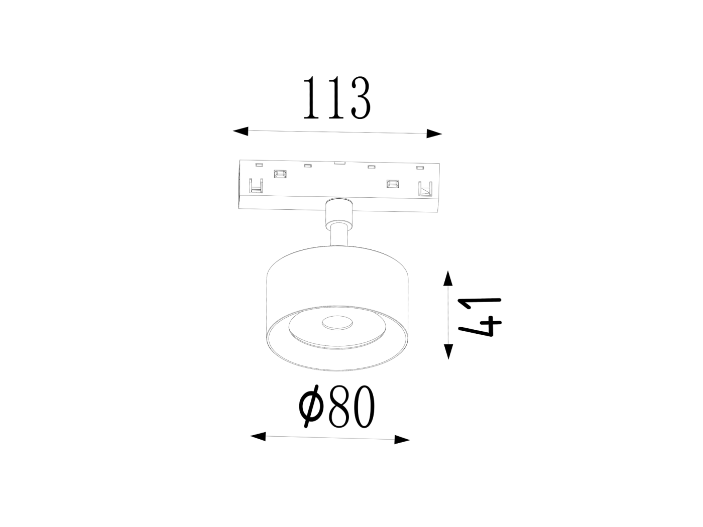 00-00019044 Трековый светильник SY-LINK SWG LUMKER 00-00019044