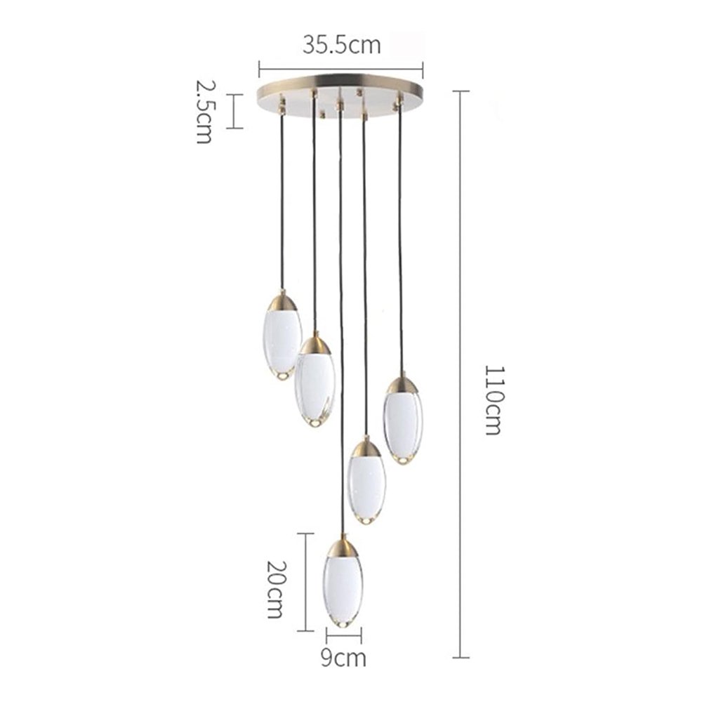 MT8848-5H brass Светильник подвесной Delight Collection Celestial MT8848-5H brass
