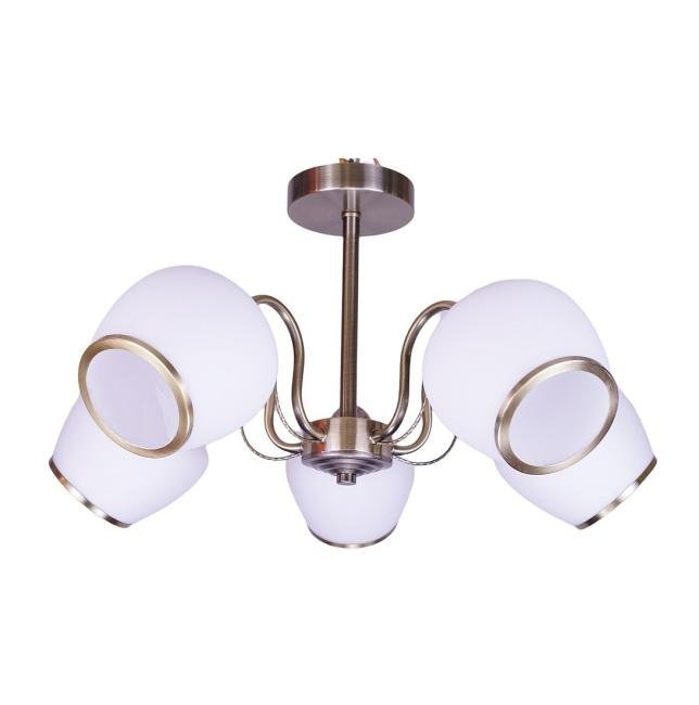 12133/5AB WT Потолочная люстра ЭкономСвет 12133 12133/5AB WT