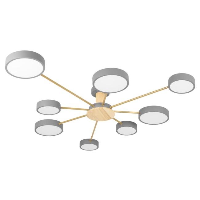 Потолочная люстра Loft It Sunrise 10316/8 Grey