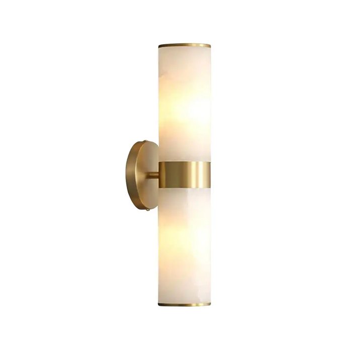 6483W/B brass/white Настенный светильник Delight Collection Wall lamp 6483W/B brass/white