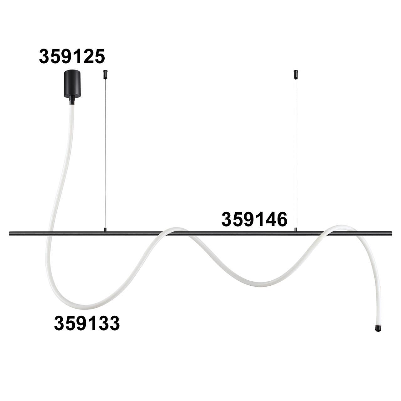 База - подвес для светильников 359128-359133 Novotech Konst 359146