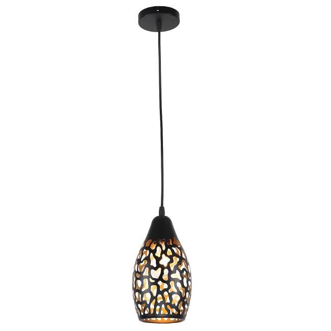 MD.2896-1-P BK+GD Светильник подвесной IMEX Future MD.2896-1-P BK+GD