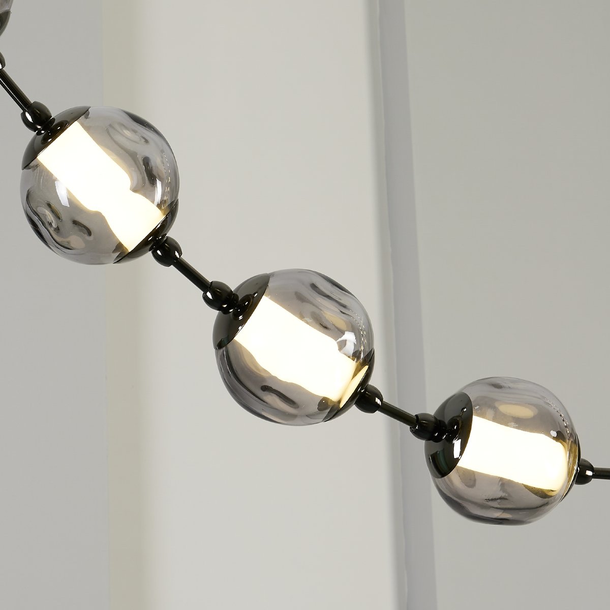 Светильник подвесной Delight Collection OD2437 OD2437A-16 pearl black/smoke